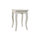 Tabouret baroque blanc BIANCA