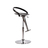 Tabouret de bar / cuisine ajustable GLOSS SHINY - coloris noir image pub1