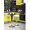Tabouret de bar / cuisine blanc CAPSULE (lot de 2)