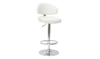 Tabouret de bar / cuisine blanc contemporain NEPTUNE