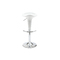 Tabouret de bar / cuisine blanc design GALAXY (lot de 2)