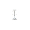 Tabouret de bar / cuisine blanc design GALAXY (lot de 2)