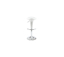 Tabouret de bar / cuisine blanc design GALAXY (lot de 2)