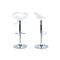 Tabouret de bar / cuisine blanc moderne COMET (lot de 2)
