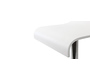 Tabouret de bar / cuisine blanc moderne NEWSURF (lot de 2)