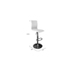 Tabouret de bar / cuisine blanc moderne SURF ALTO (lot de 2)