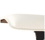 Tabouret de bar / cuisine blanc moderne SURF ALTO