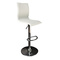 Tabouret de bar / cuisine blanc moderne SURF ALTO