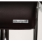 Tabouret de bar / cuisine chocolat design ANDROMEDE (lot de 2)