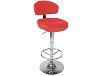 Tabouret de bar / cuisine contemporain rouge NEPTUNE
