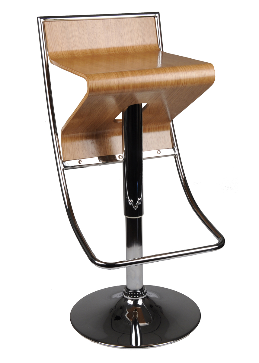 Tabouret de bar / cuisine design bois NEW NOVA