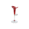 Tabouret de bar / cuisine design lie de vin GALAXY (lot de 2)