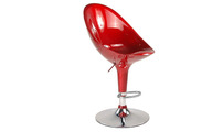 Tabouret de bar / cuisine design lie de vin �UF (lot de 2)