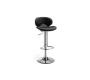 Tabouret de bar / cuisine design noir MERCURY