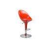 Tabouret de bar / cuisine design orange �UF (lot de 2)