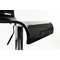 Tabouret de bar / cuisine design plexiglas noir SATURNE
