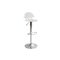 Tabouret de bar / cuisine design plexiglas transparent ORION