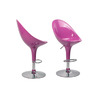 Tabouret de bar / cuisine design rose �UF (lot de 2)