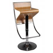 Tabouret de bar / cuisine NEW NOVA coloris bois naturel image 1
