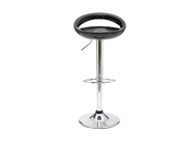 Tabouret de bar / cuisine noir moderne COMET (lot de 2)