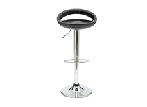 Tabouret de bar / cuisine noir moderne COMET (lot de 2)
