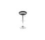 Tabouret de bar / cuisine noir moderne COMET (lot de 2)