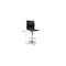 Tabouret de bar / cuisine noir moderne SURF ALTO (Lot de 2)