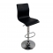 Tabouret de bar / cuisine noir moderne SURF ALTO