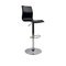 Tabouret de bar / cuisine noir moderne SURF ALTO