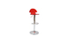 Tabouret de bar / cuisine ORION rouge transparent image 2