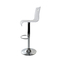 Tabouret de bar / cuisine plexiglas blanc Saturne