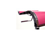 Tabouret de bar / cuisine rose design WAVES (lot de 2)