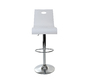 Tabouret de Bar / cuisine SATURNE Plexiglas Blanc image 1