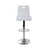 Tabouret de Bar / cuisine SATURNE Plexiglas Blanc image pub1