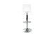 Tabouret de bar / cuisine SATURNE plexiglas transparent image 1