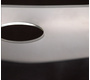 Tabouret de bar / cuisine SATURNE plexiglas transparent image 2