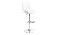 Tabouret de bar design blanc CERES