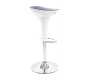 Tabouret de bar design bleu et blanc JUPITER