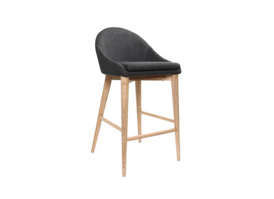 chaise haute cuisine grise