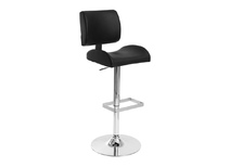 Tabouret de bar design noir CERES