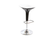 Tabouret de bar design noir et blanc VENUS