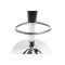 Tabouret de bar design noir et rouge JUPITER
