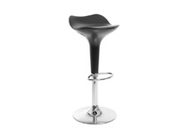 Tabouret de bar design noir URANUS