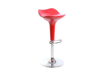 Tabouret de bar design rouge URANUS