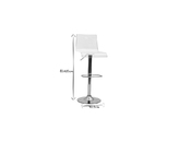 Tabouret de bar design SATURNE plexiglas transparent (Lot de 2)