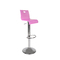 Tabouret de bar plexiglas rose SATURNE 
