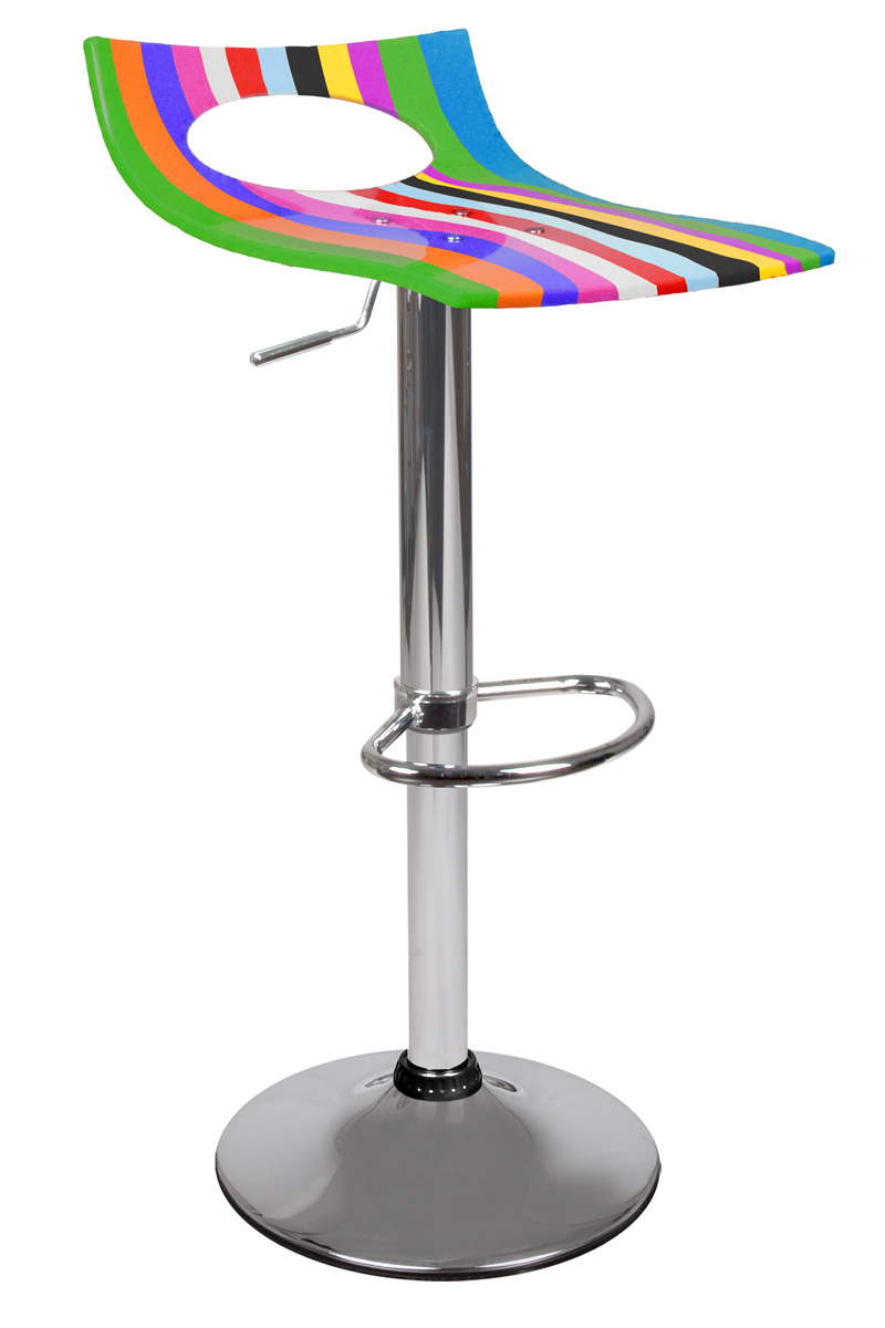 Tabouret de bar up to you CALYPSO BAYADERE