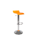 Tabouret de bar up to you design bicolore orange et blanc VEGA