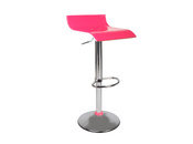 Tabouret de bar up to you design bicolore rose et blanc VEGA