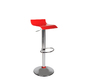 Tabouret de bar up to you design bicolore rouge et blanc VEGA